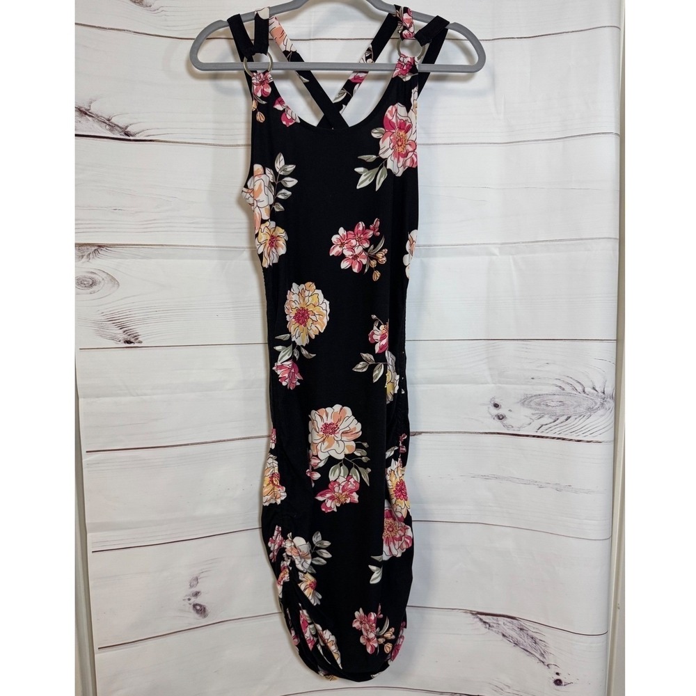 Floral Maxi Dress / Size Medium /‎ Sku0054